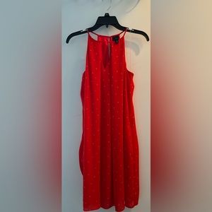 Red dress with pockets!!